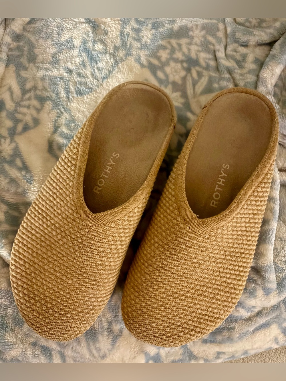 Rothy’s The Hemp Casual Clog in FLAX!🔥Size 8